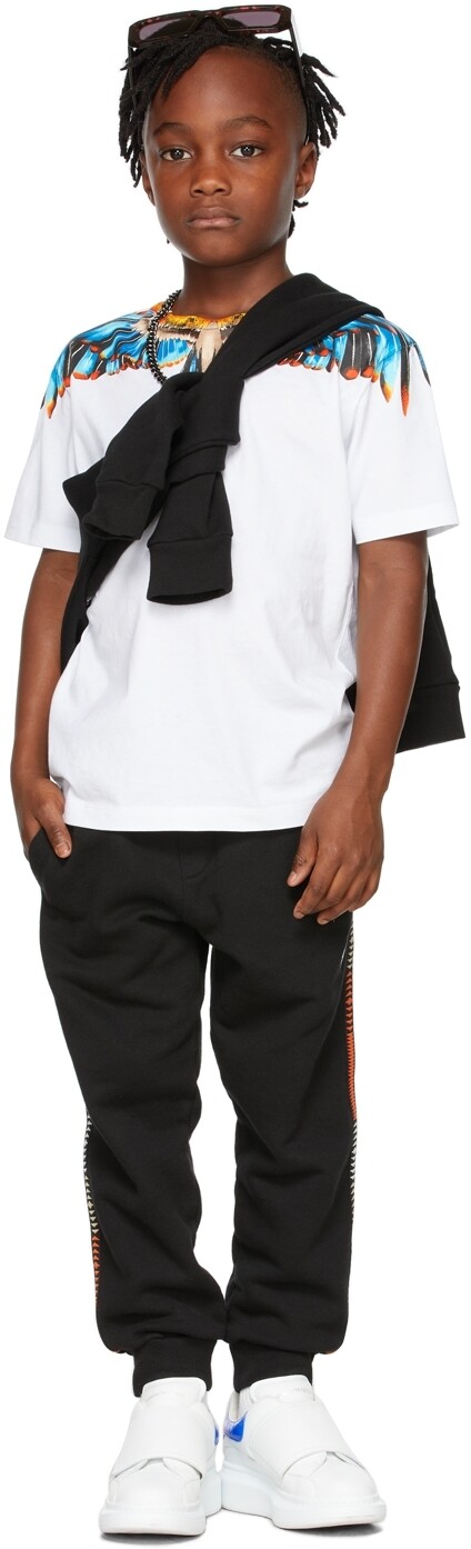 

Детская футболка с крыльями гризли Marcelo Burlon County of Milan