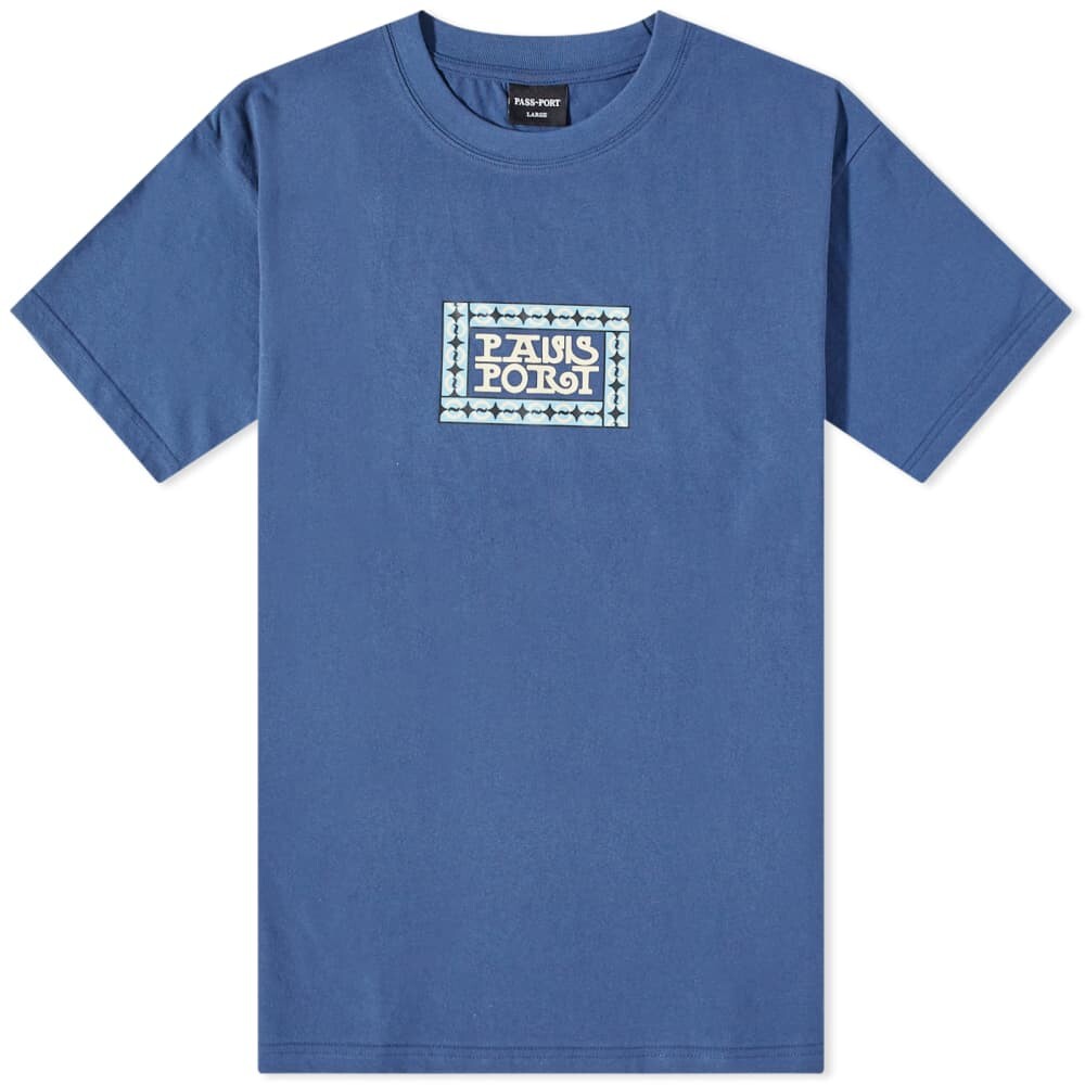 

Футболка Pass~Port Bath House Tee, Синий