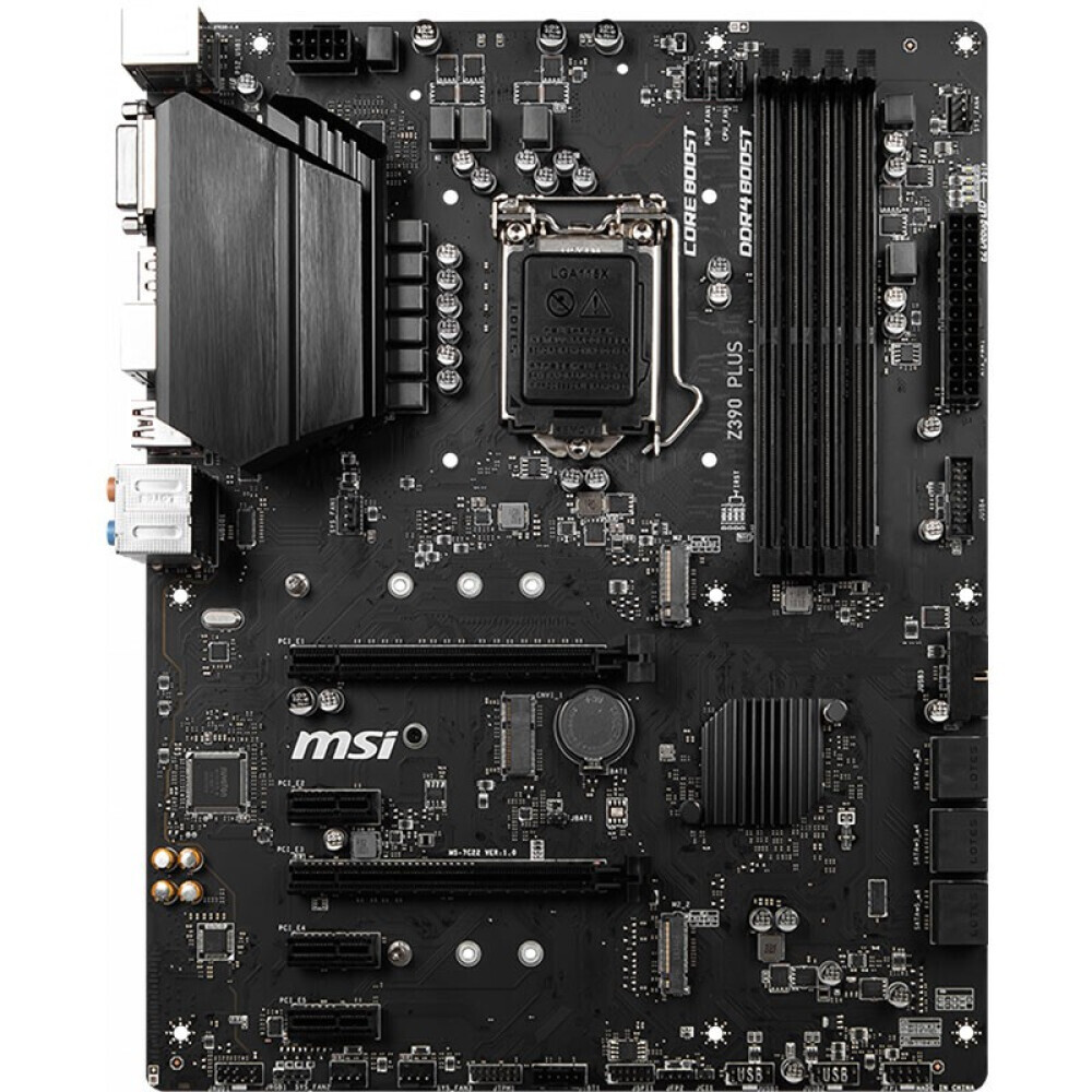 

Материнская плата MSI Z390 PLUS