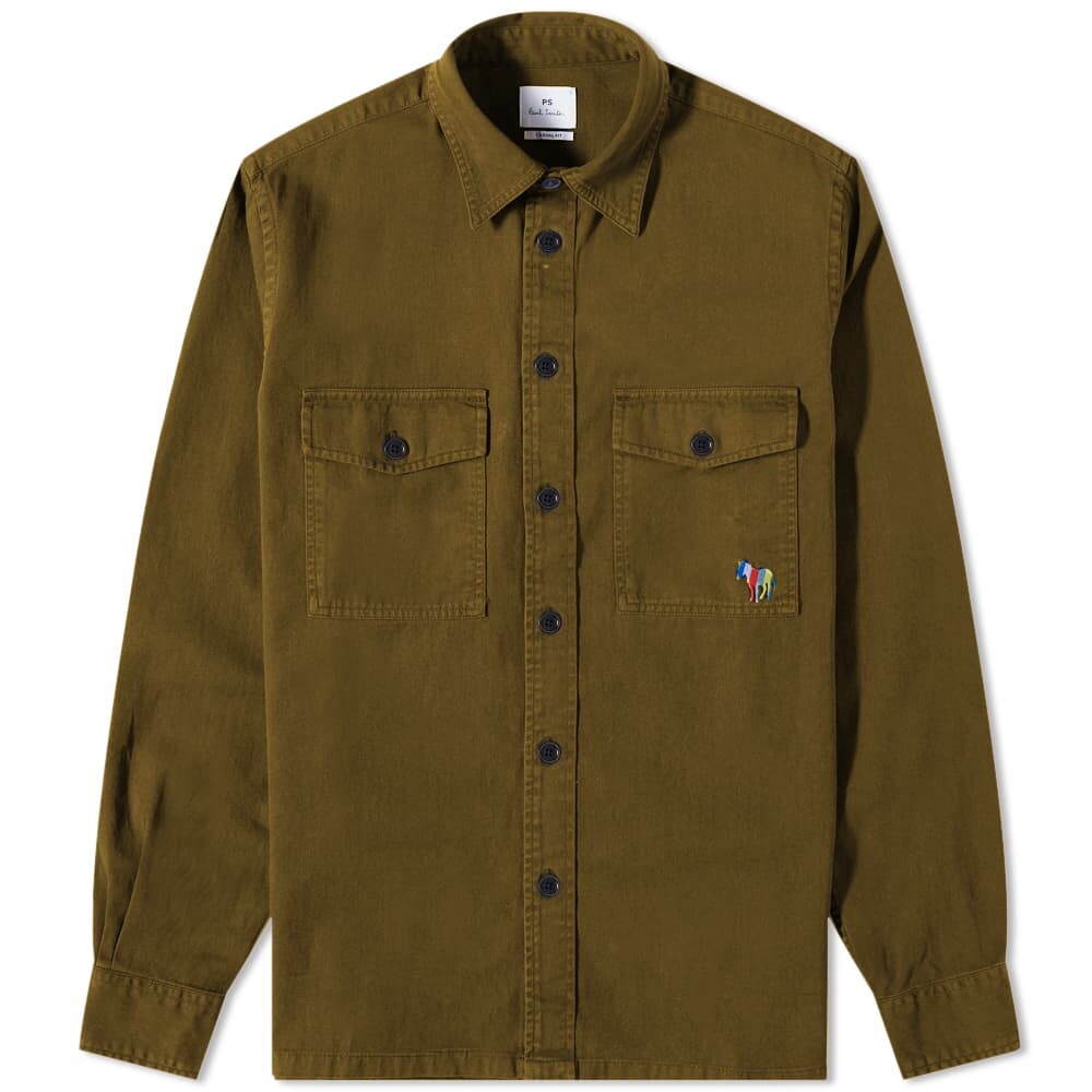 

Рубашка Paul Smith New Zebra Pocket Overshirt