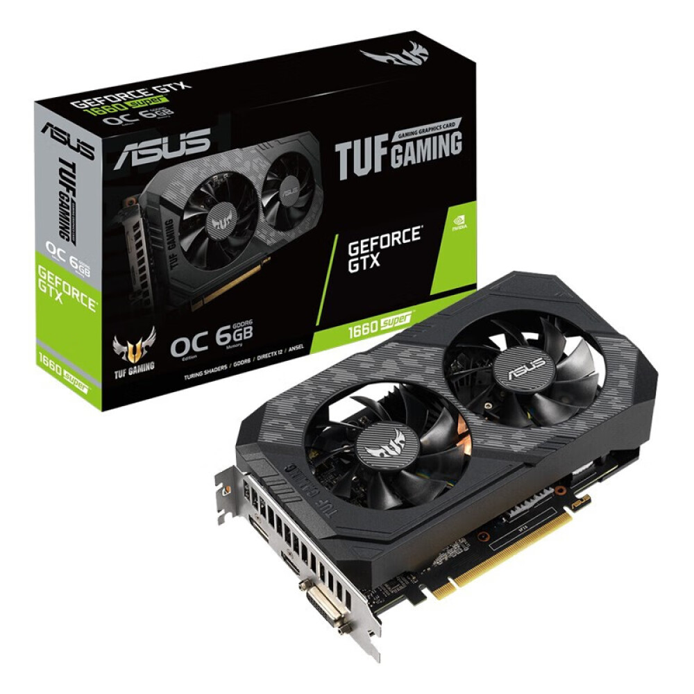 

Видеокарта профессиональная Asus TUF Gaming GeForce GTX 1660S 6GB