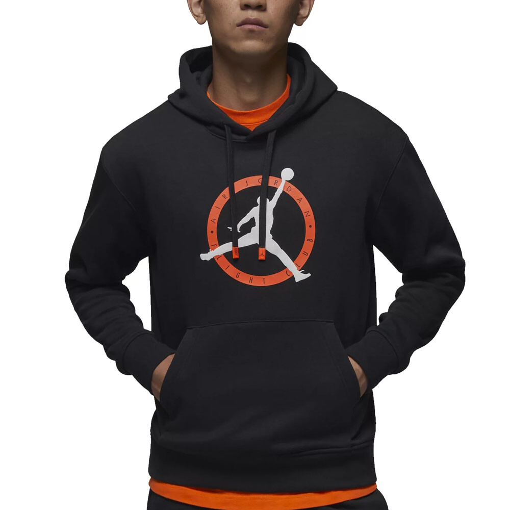 

Толстовка Nike Jordan M J Flt Mvp Gfx Flc Po, черный