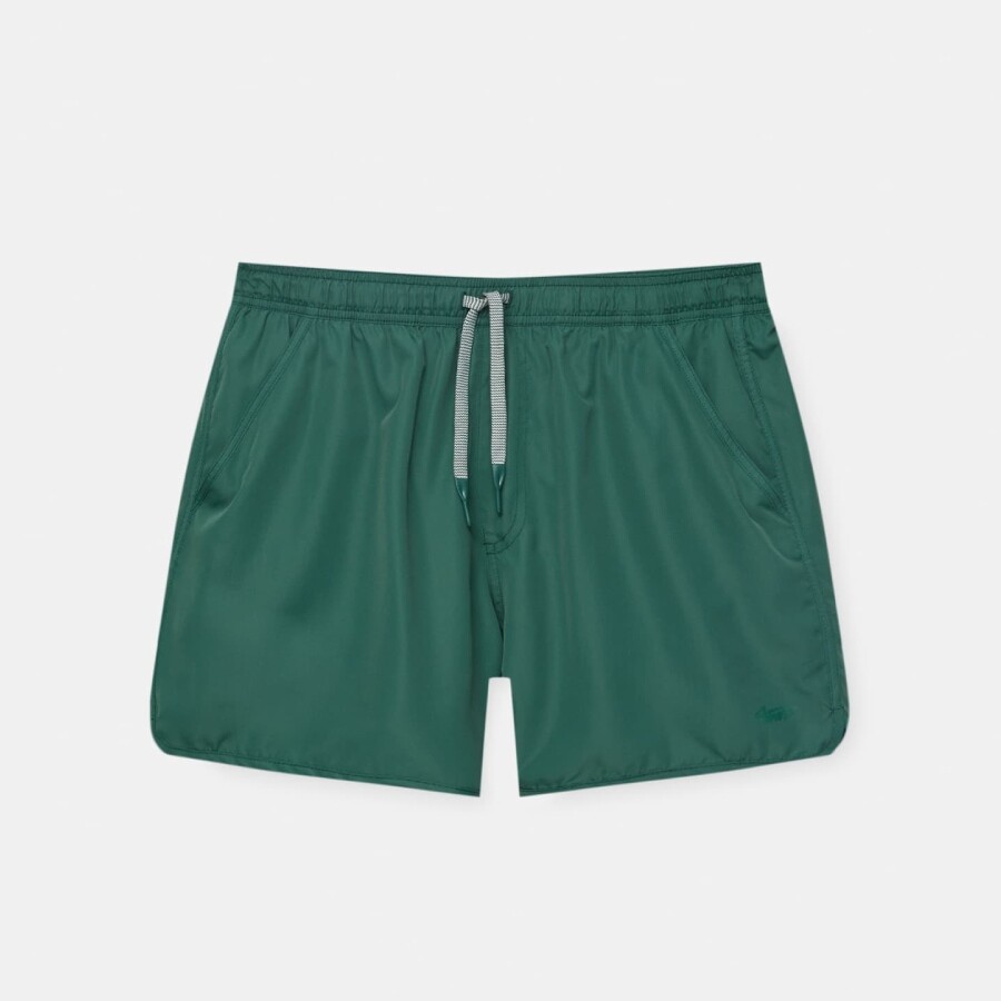 

Шорты для плавания Pull&Bear Basic With Drawstring, зеленый