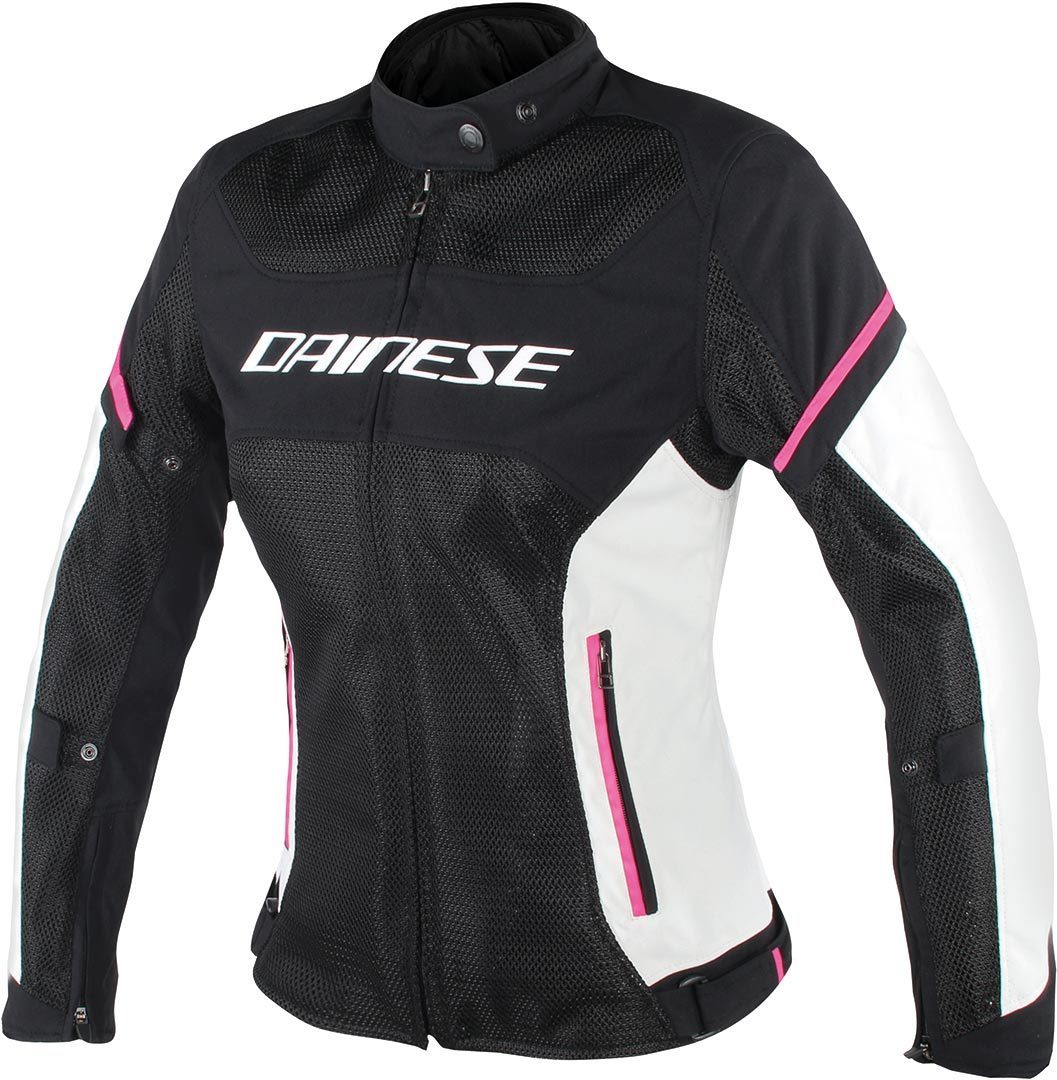 Куртка мотоциклетная текстильная женская Dainese Air Frame D1 Tex, черный - фото