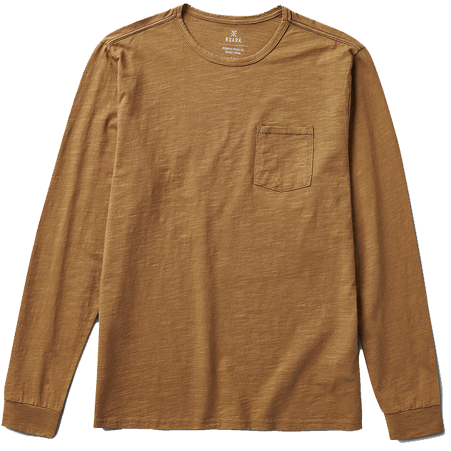 

Футболка с длинным рукавом средней плотности Roark Well Worn, хаки