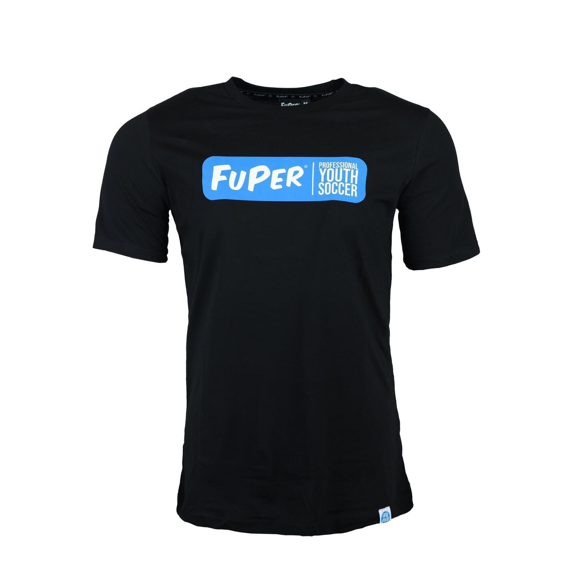 Спортивная футболка Juri Leisure, мужская футбольная дышащая футболка FUPER, черный