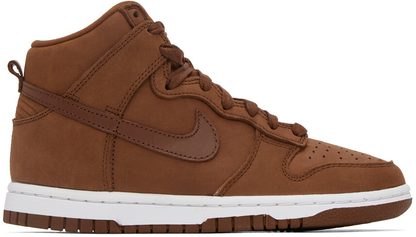 

Коричневые высокие кеды Dunk Premium Nike, Коричневый, Коричневые высокие кеды Dunk Premium Nike