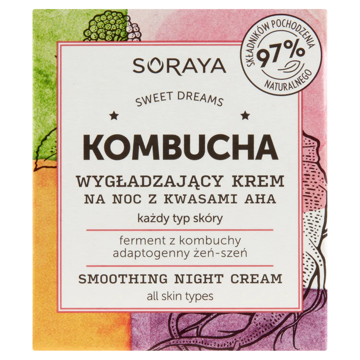 

Soraya Kombucha разглаживающий крем для лица, 75 мл