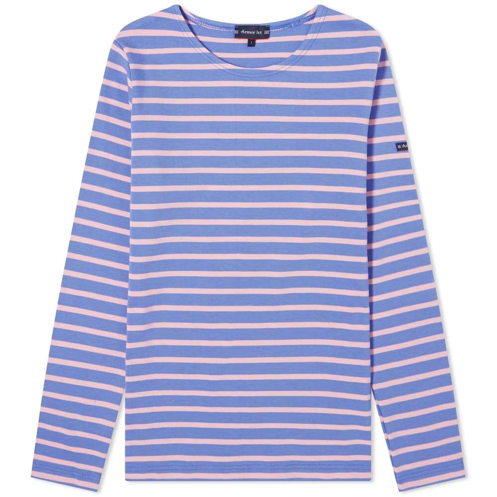 

Футболка Armor-Lux Long Sleeve Breton Tee