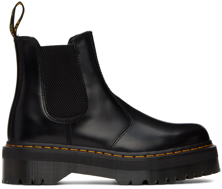 

Черные ботинки челси 2976 Quad Dr. Martens, Черный