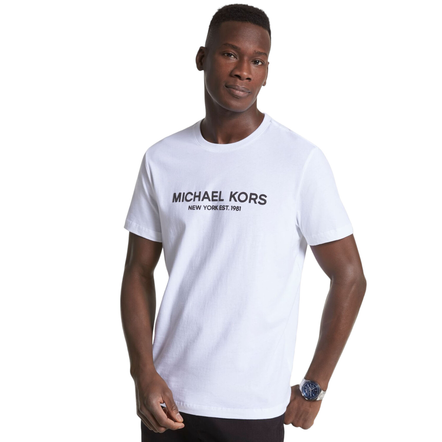 

Футболка Michael Kors Logo Cotton, белый