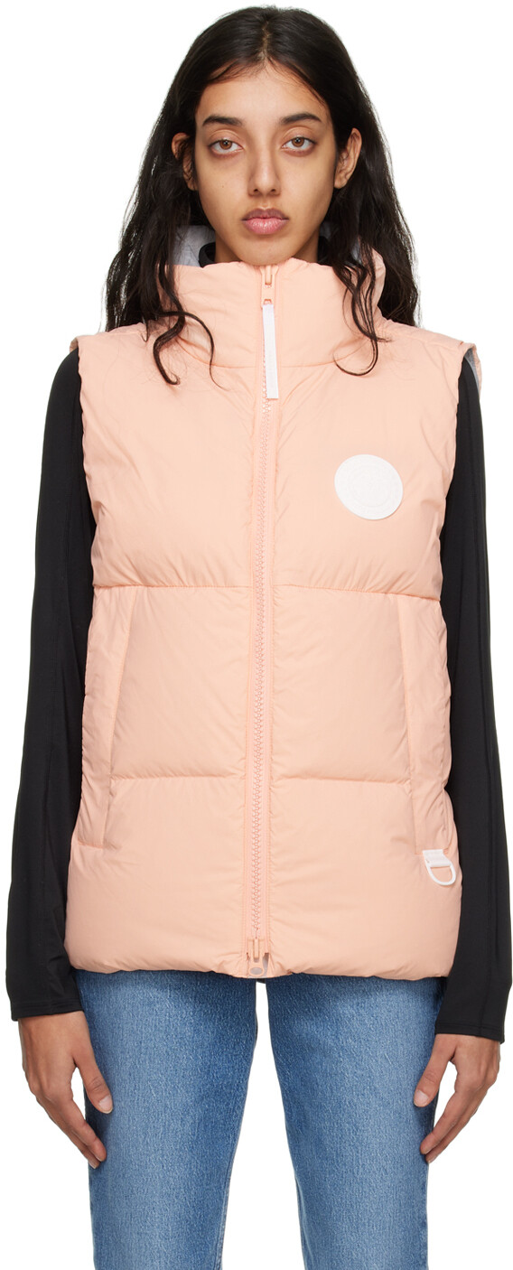 

Оранжевый пуховый жилет Everett Canada Goose