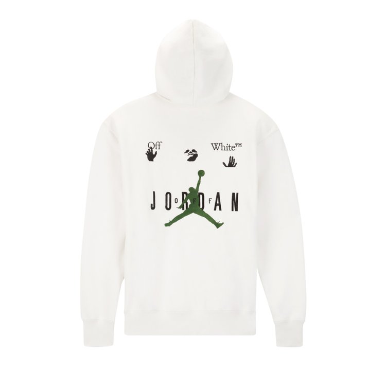 Green off white clearance hoodie