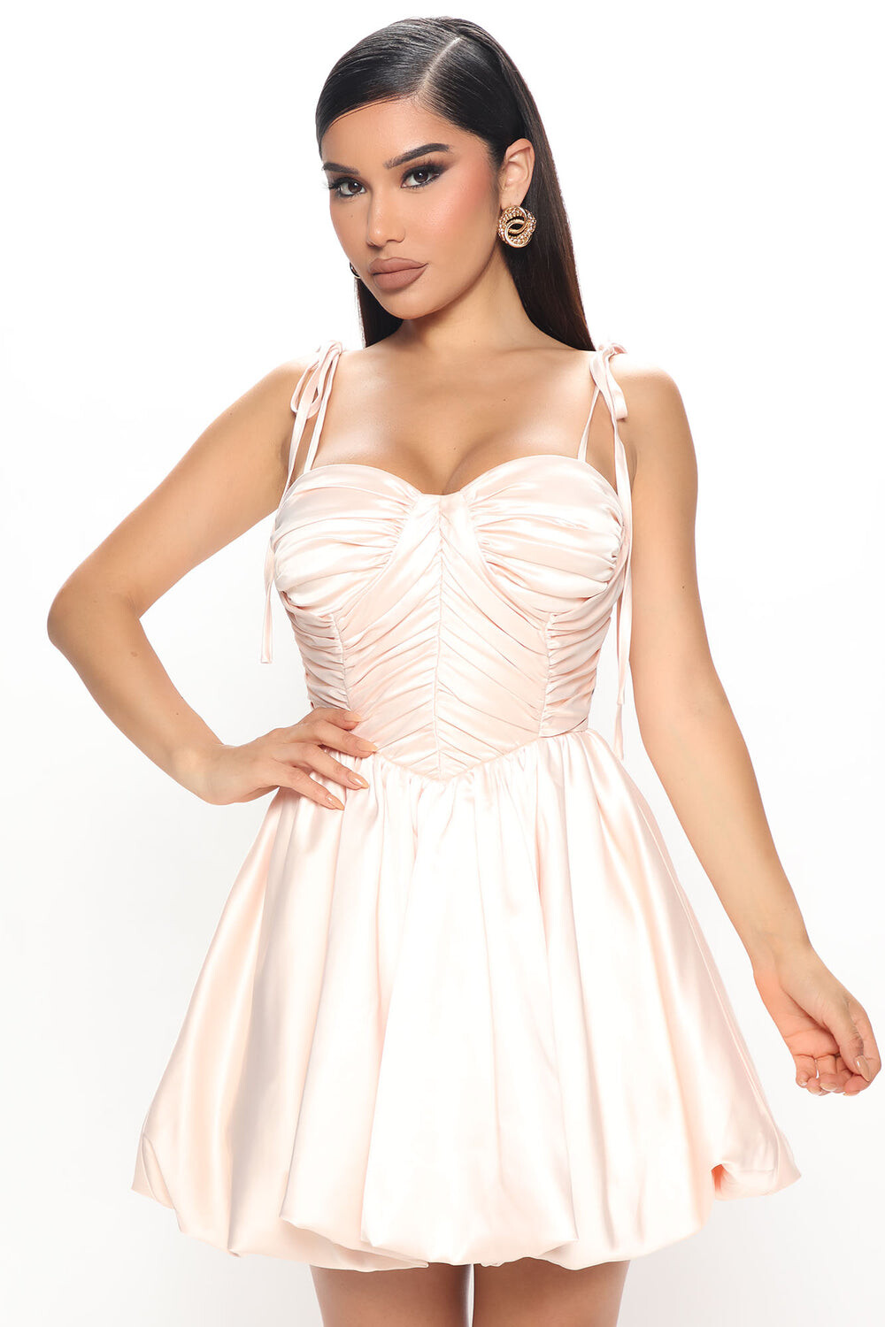 

Мини платье Fashion Nova BD2973, розовый
