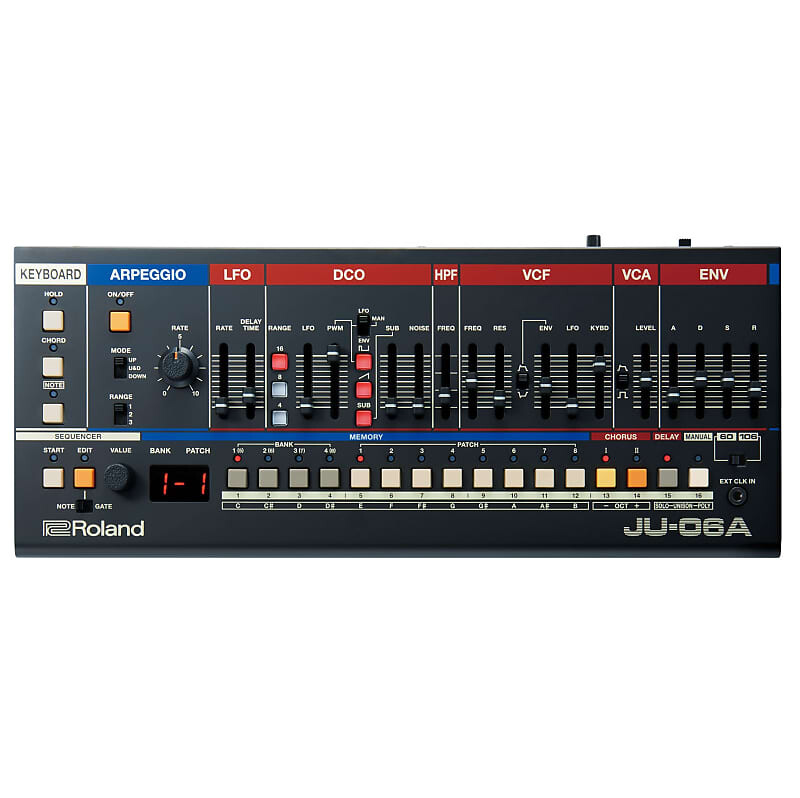 

Новый звуковой модуль синтезатора Roland JU-06A Juno 60