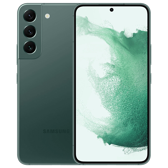 Смартфон Samsung Galaxy S22 8/256GB, зеленый закаленное стекло 4 в 1 2 5d для samsung galaxy s22 5g стекло для samsung s22 защита экрана мягкая пленка для объектива samsung s22 s21 plus