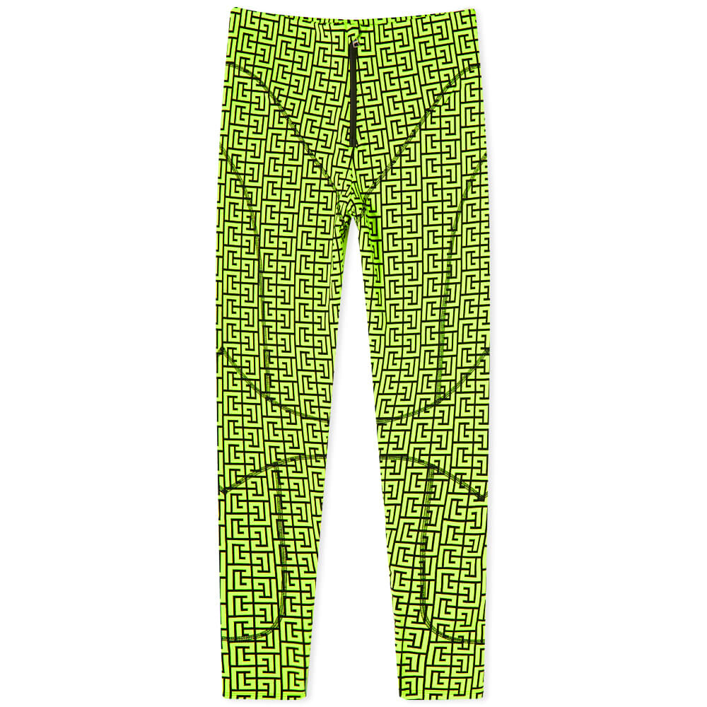 

Леггинсы Balmain Monogram Zip Legging