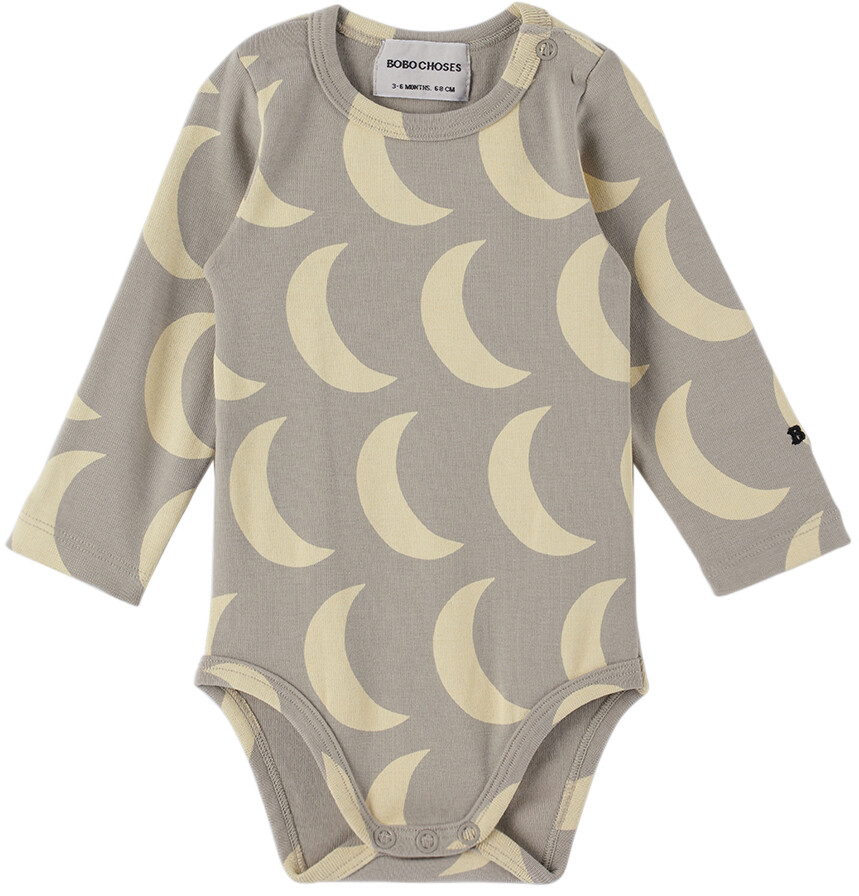 

Боди Baby Grey Moon Bobo Choses