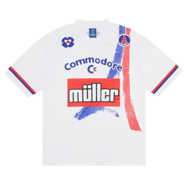 

Футболка Paris Saint-Germain Maillot PSG 1991 Jersey 'White', белый