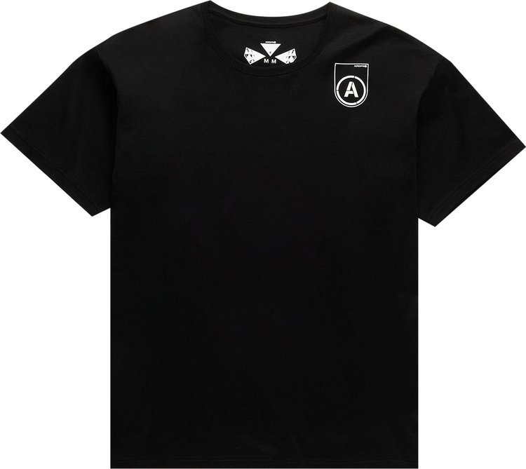 Футболка Acronym Supima Cotton T-Shirt 'Black', черный