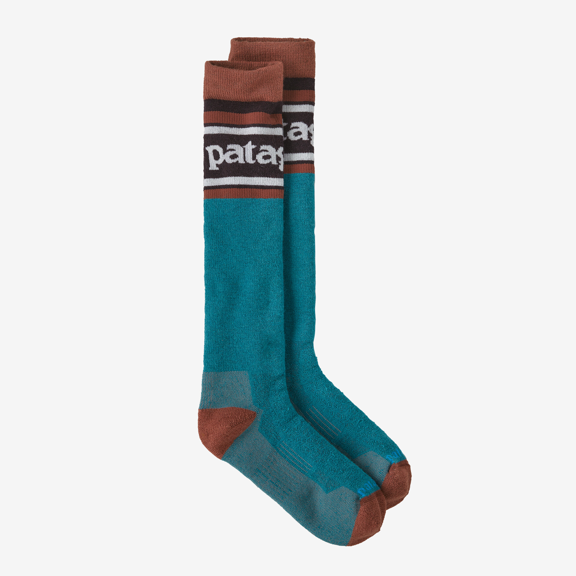 Носки из плотной шерсти Patagonia, цвет Park Stripe: Belay Blue носки мужские из мериносовой шерсти супертолстые теплые зимние плюшевые сапоги тяжелые мягкие удобные для холодной погоды