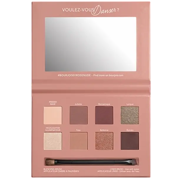 

Bourjois Beau Regard Place de l'Opera палетка из 6 теней для век rose nude edition 01, 4,5 г