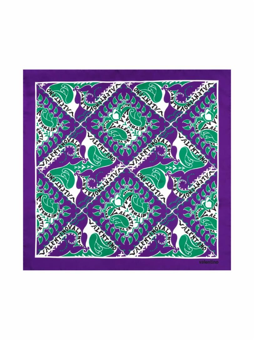 

Шелковый платок Archive Manifesto Bandana Valentino