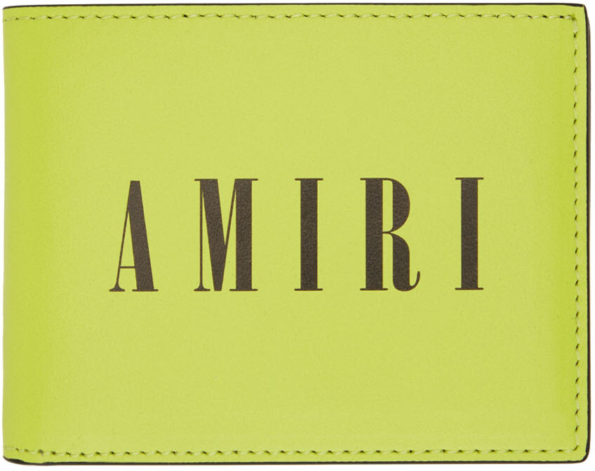 

Желтый кошелек из кожи наппа AMIRI
