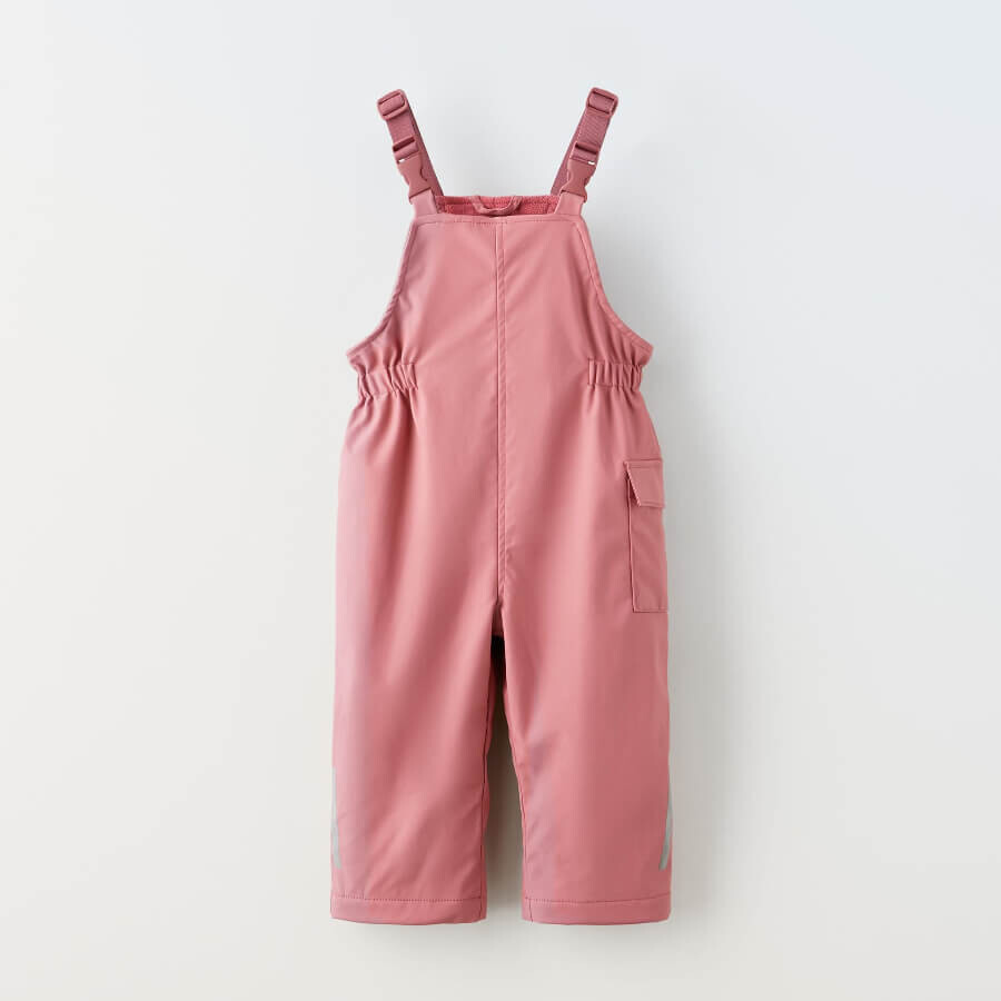 

Комбинезон для девочки Zara Rubberised Fleece, розовый