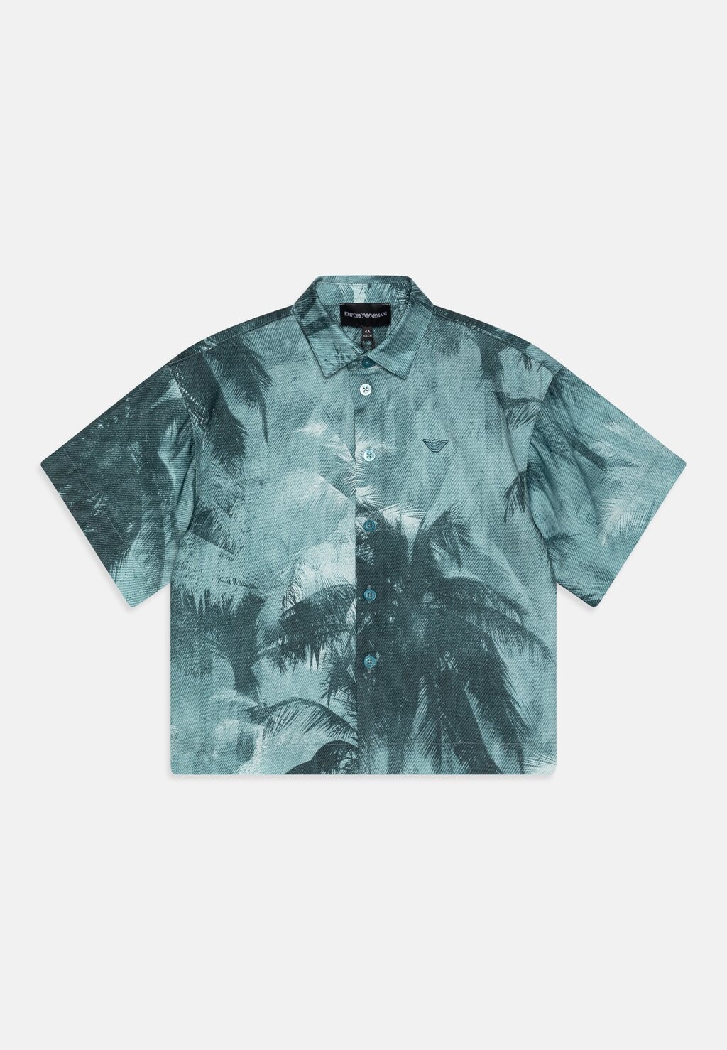 

Рубашка CAMICIA UNISEX Emporio Armani, цвет blue