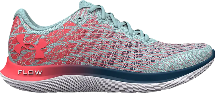 

Кроссовки Under Armour Wmns Flow Velociti Wind 2 Fuse Teal Blitz Red, бирюзовый