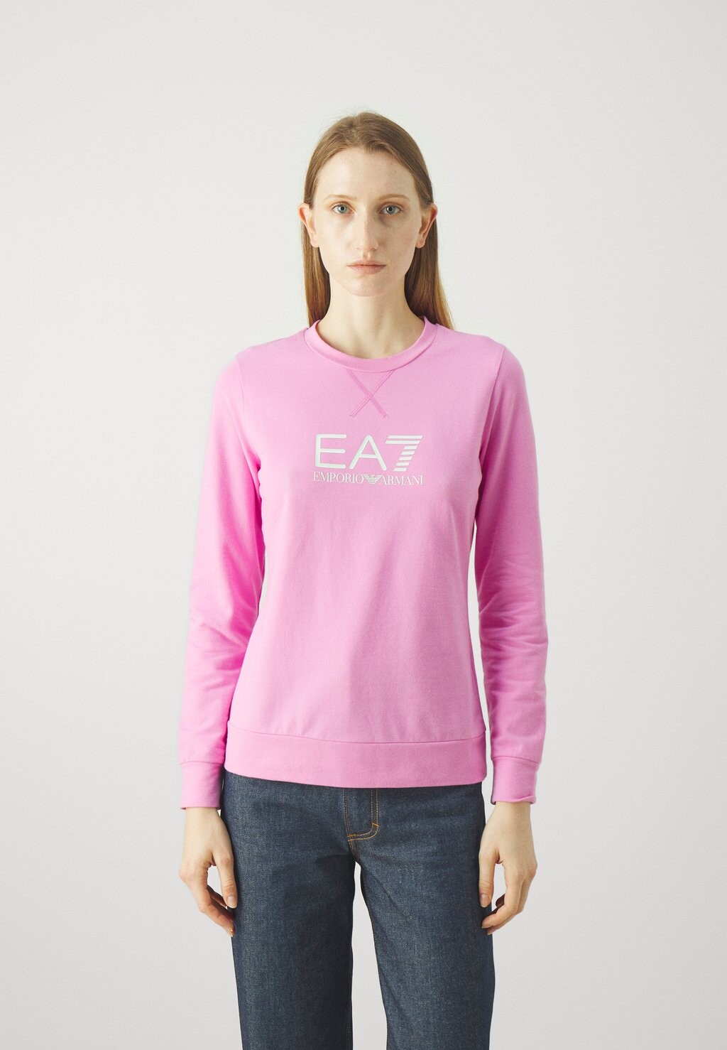 

Толстовка EA7 Emporio Armani, розовый