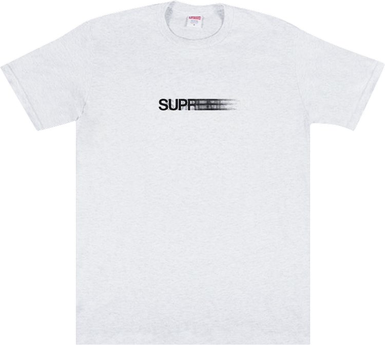 Футболка Supreme Motion Logo Tee 'Ash Grey', серый футболка supreme motion logo tee black черный