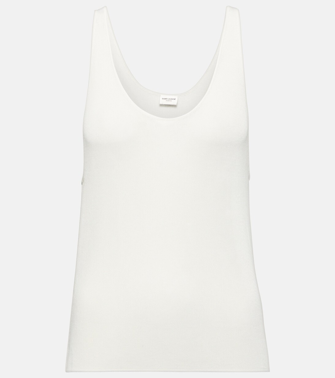

Вязаная майка SAINT LAURENT, бежевый