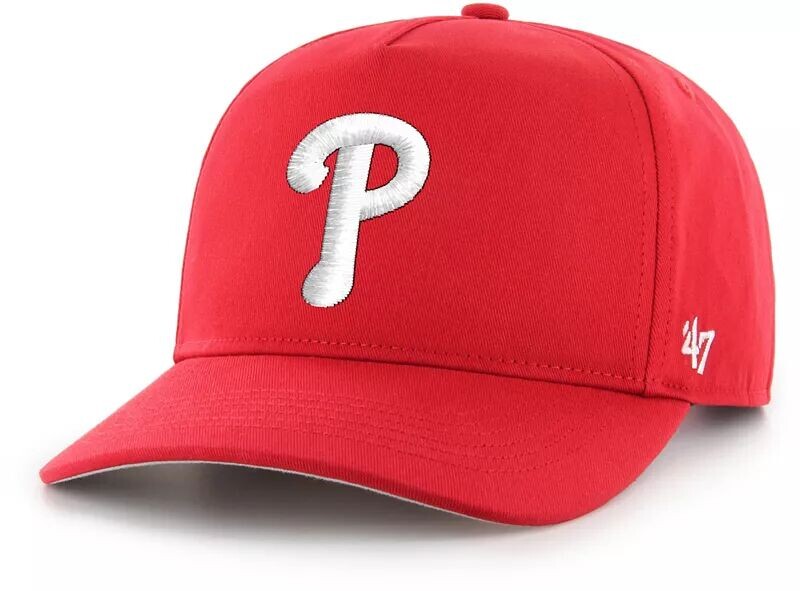 

'47 Adult Philadelphia Phillies Регулируемая шапка с красным логотипом и сцепкой