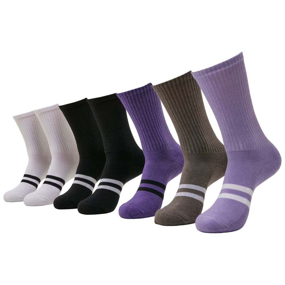 

Носки Urban Classics Double Stripes 7 шт, разноцветный