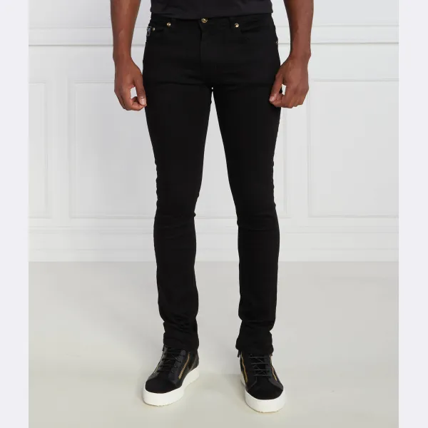 

Джинсы скинни Versace, черный