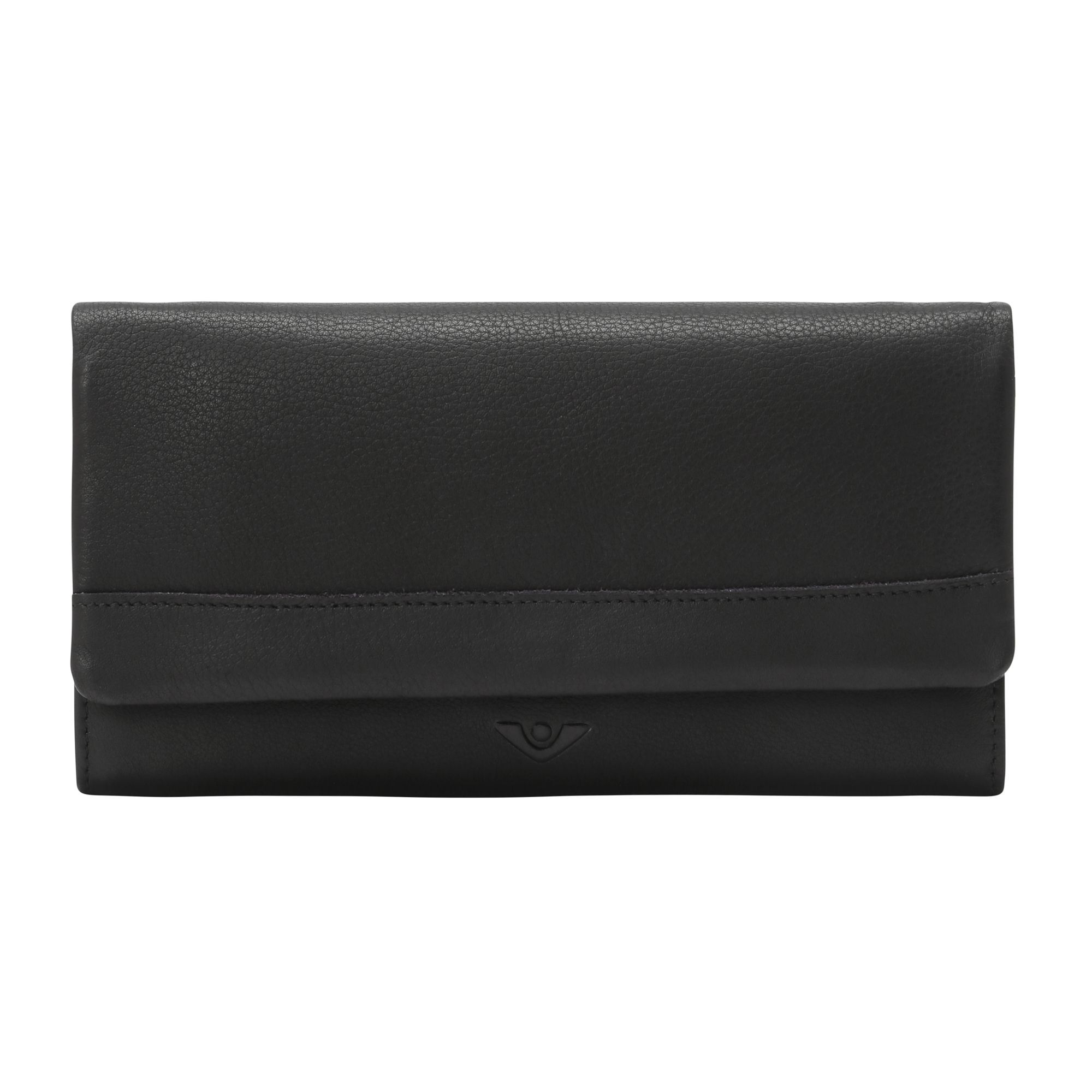 Кошелек VLD VOi Leather Design 4Seasons RFID Schutz Leder 19.5 cm, черный