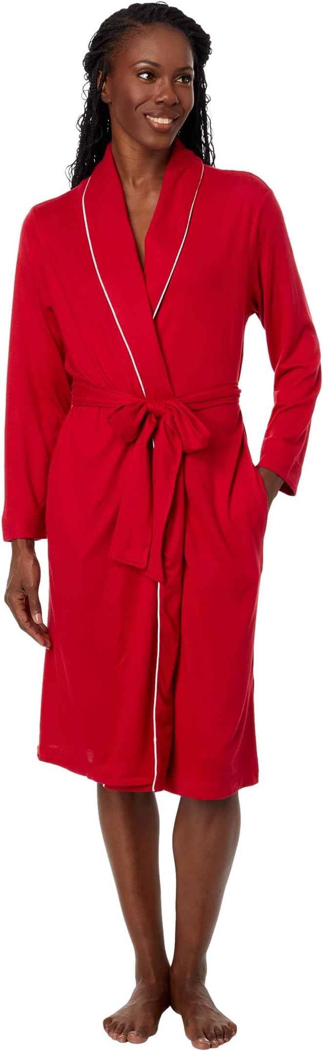 Халат Cozy Knit Oasis Robe N by Natori, цвет Brocade Red