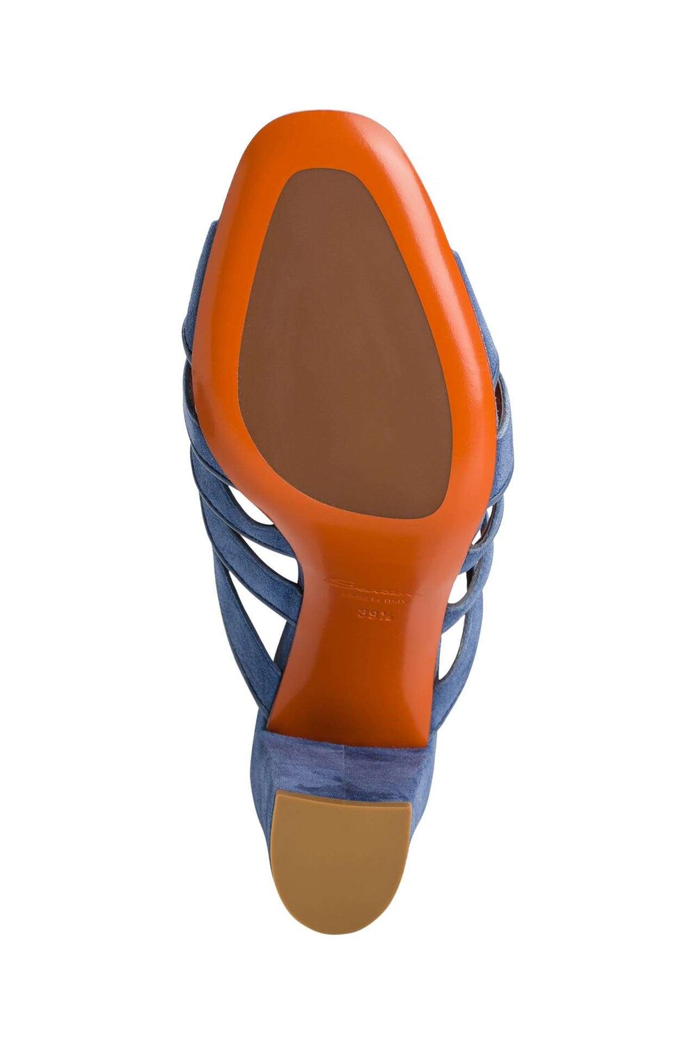 

Мюли "Мане" синие Santoni