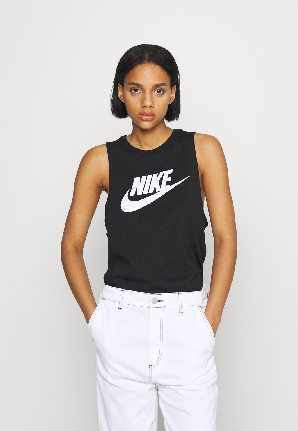 

Топ Tank Mscl Futura New Nike, цвет black/white