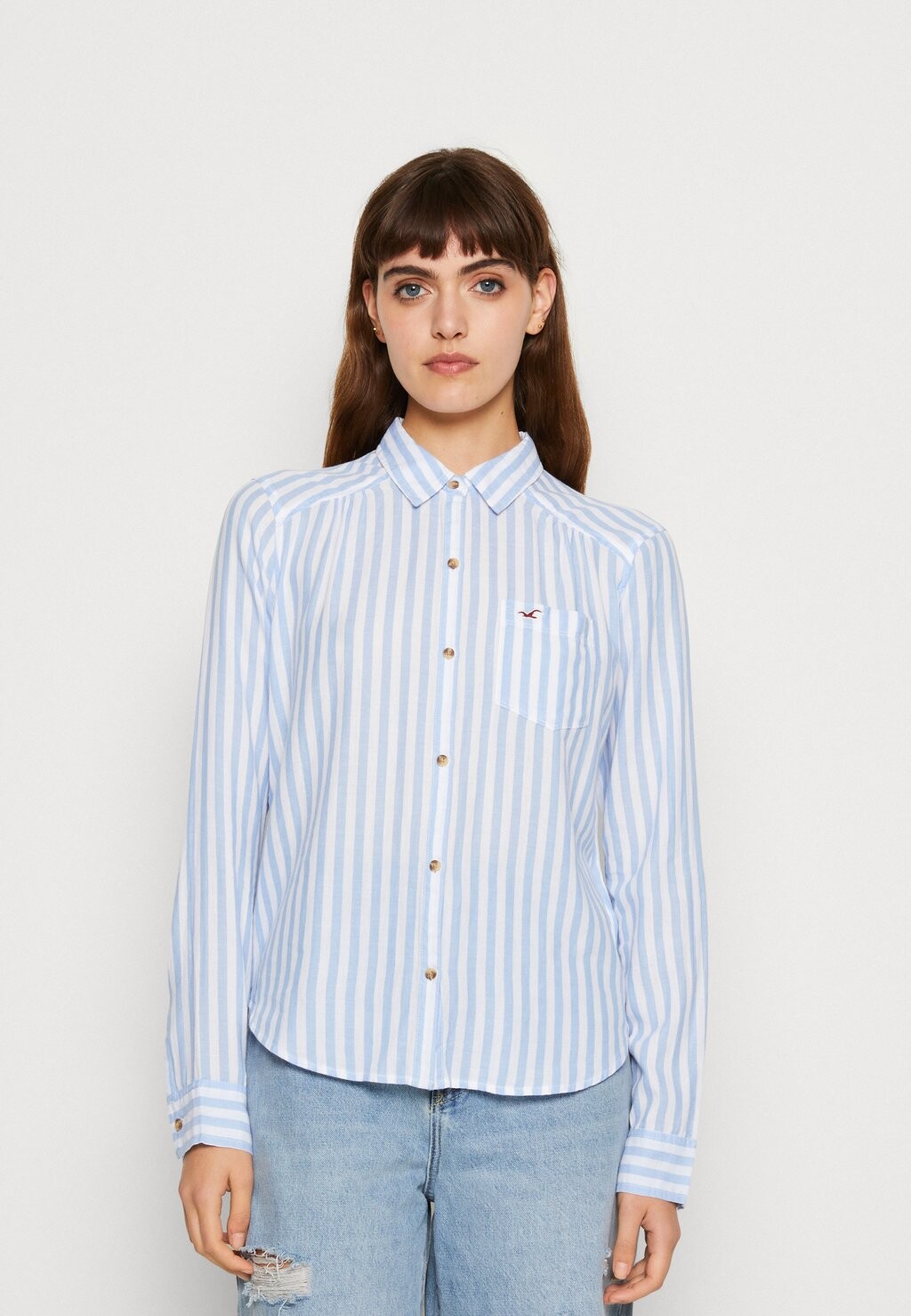 

Рубашка Hollister Co., синий
