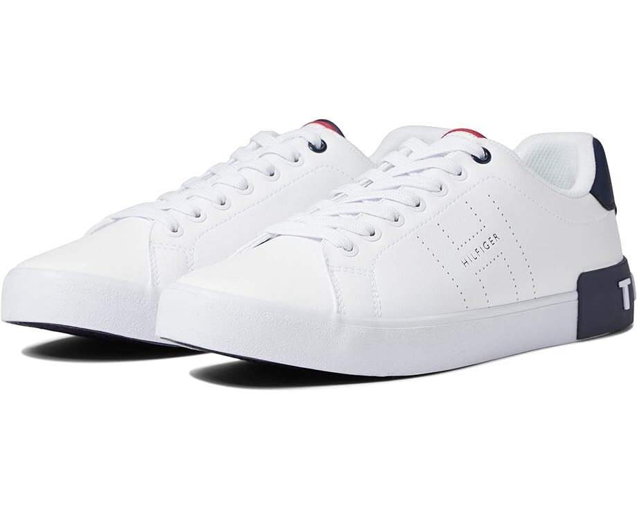 

Кроссовки Tommy Hilfiger Rezmon, цвет White/TH Dark Red
