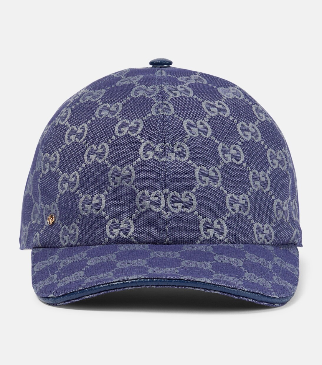 

Бейсболка с узором GG Gucci, синий