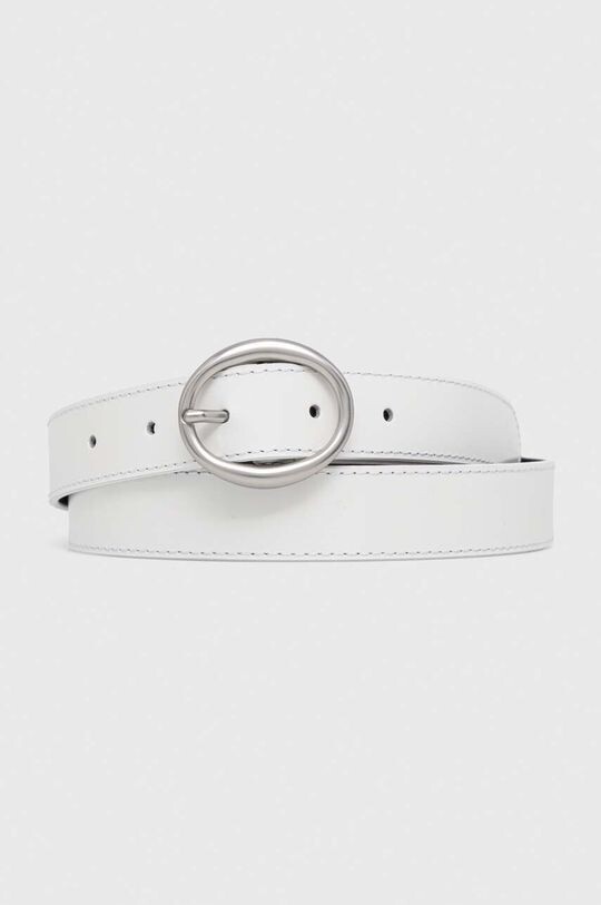 

Кожаный ремень Calvin Klein Jeans, белый