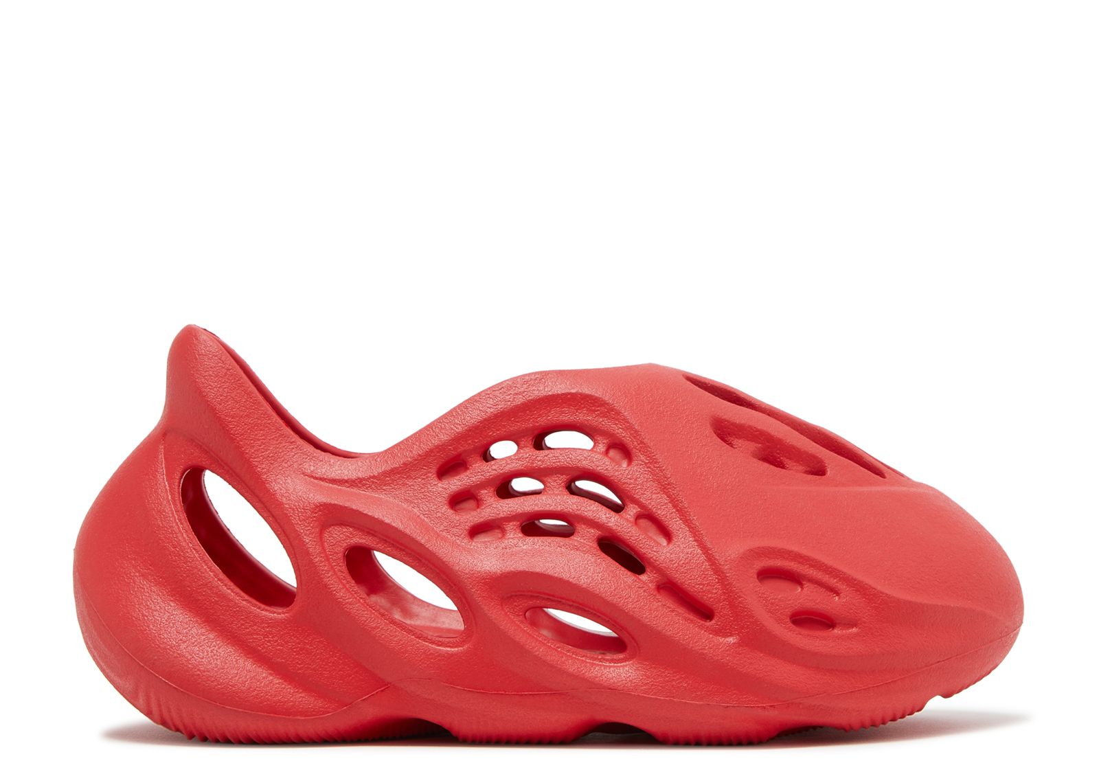 Кроссовки adidas Yeezy Foam Runner Kids 'Vermilion', красный цена и фото