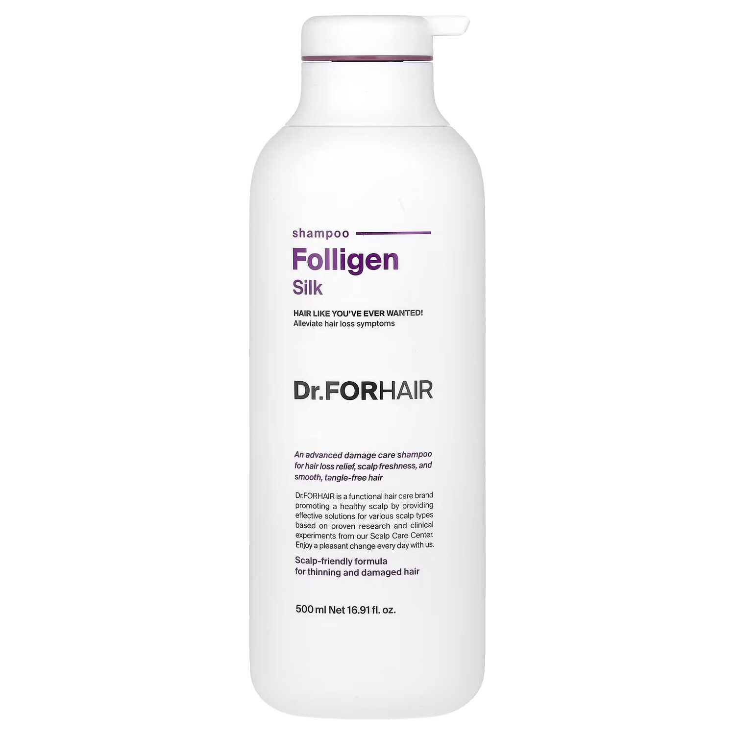 

Шампунь Dr.ForHair Folligen шелк, 500 мл