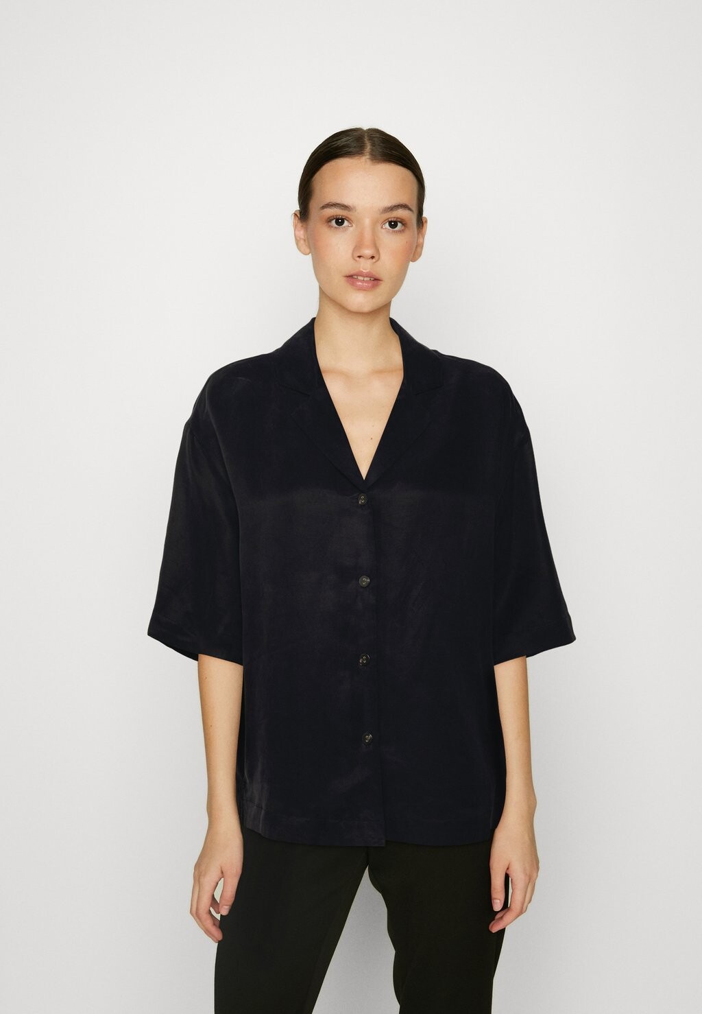 

Блуза на пуговицах Scotch & Soda, черный