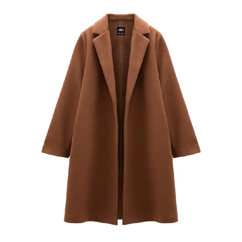 

Пальто Zara, коричневый
