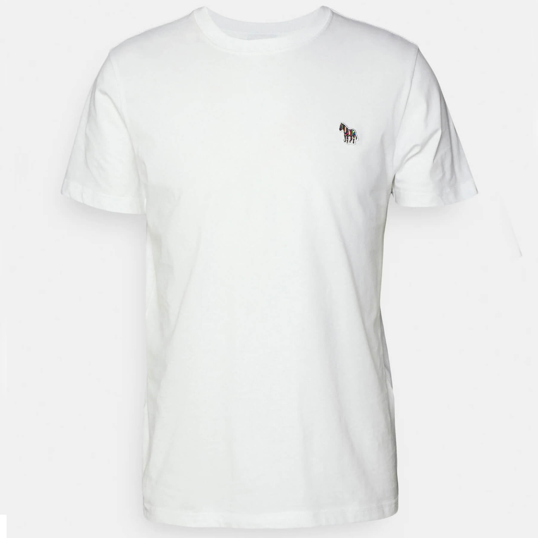 Базовая футболка PS Paul Smith Zebra Slim Fit, белый хлопковая футболка ps paul smith черный